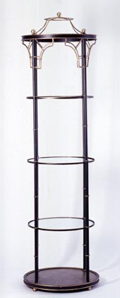Bamboo Round  Etagere