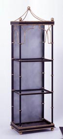 Bamboo Wall Pedestal