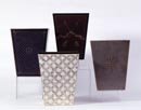 Square Tole Wastebaskets