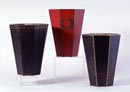 Octagon Wooden Wastebasket