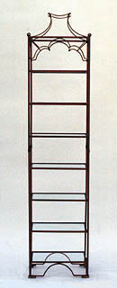 Bamboo Round  Etagere